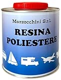 Resina Polyester per vetroresina con catalizzatore ml. 750