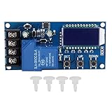 Modulo di Controllo della Carica DC 6V-60V Scheda di Protezione della Batteria al Litio Controlla Automaticamente il Display LCD(XY-L30A)