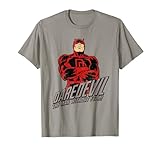 Marvel Comics-Daredevil Slogan Daredevil DD Logo Maglietta