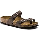 Birkenstock Mayari 71061, Infradito donna - Nubuk moka, 39 EU