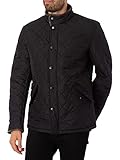 Barbour Powell - Giacca trapuntata da uomo MQU0281, uomo, Navy, M