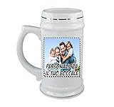 bubbleshirt Boccale da Personalizzato con foto - Personalizza il tuo boccale in ceramica - idea regalo 50 cl