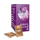 Durex No Latex, Preservativi Senza Lattice, 18 Profilattici