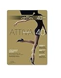 Omsa Attiva 40 Collant Riposante A Compressione Graduata, XL FUMO