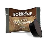 Caffè Borbone Don Carlo, Miscela Nera - 100 Capsule - Compatibili con le Macchine ad uso domestico Lavazza* A Modo Mio*