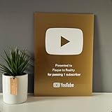 Premio Pulsante Riproduci Abbonato YouTube