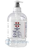 Amuchina Gel Igienizzante Mani Disinfettante, 500 Millilitro