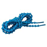 CORD ON - Lacci elastici per scarpe da corsa e triathlon Xtenex, non hanno bisogno di legarsi. Misura 2,5 - 5,6 mm - 1 paio, Azzurro, 75 cm