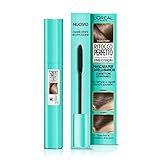 L Oréal Paris Mascara Istantaneo Ritocco Perfetto Precision, Ideale per Capelli Bianchi Radi e Tempie, Non Macchia, 3 Castano