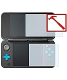 Slabo 2 x Premium Pellicola Protettiva in Vetro Temperato per Nintendo New 2DS XL Tempered Glass Crystal Clear 9H