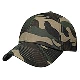 GADIEMKENSD Blank Baseball cap Washed Cotton Hat for Men Women Unconstructed Soft Basic Hat Unisex Custom Items Plain Caps Dad Hats for Outdoor Sports Golf Running Hiking Camo Army Green