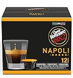 Caffè Vergnano 1882 - 72 Capsule Caffè Compatibili Nescafé Dolce Gusto Napoli - 6 confezioni da 12 capsule