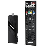 Decoder Digitale Terrestre 2024 - OWERSLYN Decoder DVB-T2, HD 1080P H265 HEVC Main 10 Bit, HDMI CEC TV Stick Supporto Uscita HDMI/AV e USB Multimediale, Funzione PVR, Telecomando 2in1 Infrarossi