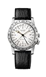 Glycine Airman Vintage The Chief 40 GMT, bianco, cinghia