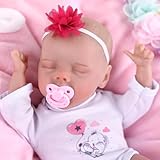 BABESIDE Bambole Reborn da 12 pollici Neonato Realistico Corpo Morbido Corpo Vinile Completo Baby Dolls Vita Reale Ragazza Confezione Regalo per Bambini Età 3+