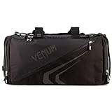 Venum Trainer Lite Evo, Borsone Unisex-Adult, Nero/Nero, Taglia Unica