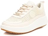 XTI 142465, Scarpe da Ginnastica Donna, Beige, 37 EU