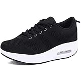 Donna Sneaker Comodo Scarpe,Casual Dimagrante Passeggio & Scarpe Ginnastica Outdoor Tennis Piattaforma Running Scarpe Jogging Moda