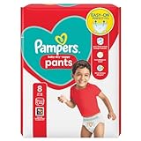 Pampers Baby-Dry Pannolino Taglia 8, 22 Nappies, 19 kg + Essential Pack