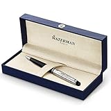 Waterman Expert Penna a Sfera Deluxe Black, Confezione Regalo