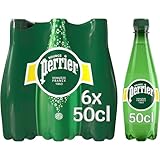 Perrier - Acqua minerale frizzante, 6 x 50 cl PET