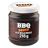 OLD WILD WEST Salsa Barbecue, 3 vasetti da 210g (630g)