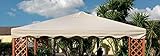 Giardini del Re 17774 Top Copertura Gazebo, 300 x 300 x 10 cm, Ecru