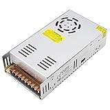 MUYIRTED Alimentatore Universale Da 12V 30A 360W Universale Regolato Commutazione Trasformatore, Per Illuminazione a Led, Stampante 3d, Monitoraggio, Display a Led