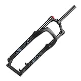 STRTG Fat Bike - Forcella Ammortizzata Fat Fork,20/26Pollici Pneumatici da 4.0 Forcella di Sospensione per 135 Mm Forcella Mountain Bike Dritta Neve Snow Gatto delle Nevi ATV