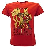 Sabor srl T-Shirt Gormiti Originale Keryon Rossa Cotone 100% Bimbo Bambino Maglia Maglietta (9-11 Anni)