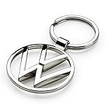 Volkswagen 000087010BN Portachiavi VW New Metallo, Argento