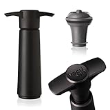 Vacu Vin Wine Saver Pump with 2 x Vacuum Bottle Stopper