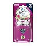 Glade Sense & Spray Doppia Ricarica, Deodorante per Ambienti con Sensore di Movimento, Fragranza Relaxing Zen, Confezione da 2 Ricariche x 18 ml