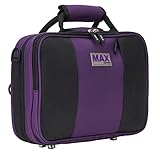 Protec MX307PR MAX - Custodia per clarinetto, colore viola