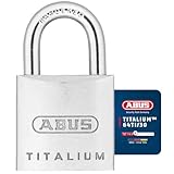 Abus 561863 - 64Ti/30 Candado Titalium De 30 Mm, Grigio