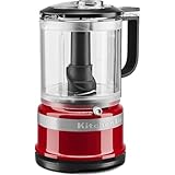 KitchenAid 5KFC0516 Robot da Cucina, 1.19 L, Nero, Rosso