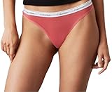 Calvin Klein Thong 000QD5043E Perizoma, Arancione (Dusty Cedar), S Donna