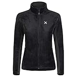 Montura Giacca Donna in Pile Termico Caldo Polar Style Jacket Woman Colore Nero (L)