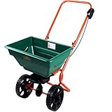 Gardebruk Spandiconcime 25L Sale Sabbia Semi Carrello Spargitore Spargisale Spandisemi Prato Giardino