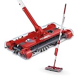 MAXXMEE Swivel Sweeper Scopa a Batteria con Funzione mop - Senza Filo, Senza Sacco e Ricaricabile - Scopa per Pavimenti con snodo per la Schiena e Rotazione a 360° - Pulizia Senza fatica