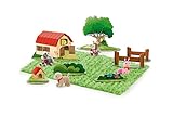 Trudi 31034 - Play set flocc. amici fattoria