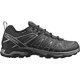 Salomon X Ultra Pioneer Gore-Tex Scarpe Impermeabili Escursionismo da Uomo, Qualsiasi condizione meteo, Tenuta del piede sicura, Stabilità e ammortizzazione, Phantom/Black/Quiet Shade, 44 2/3 EU