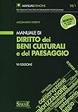 Manuale di Diritto dei Beni Culturali e del Paesaggio