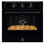 Electrolux EOH2H004K Forno Multifunzione da Incasso, Capacità 68L, Potenza 2790W, Nero