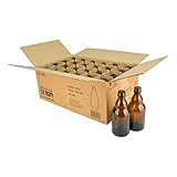 Borraccia da birra Steinie 33 cl, marrone, 26 mm, cartone 24 pezzi.