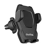 Davilis Supporto Smartphone Auto 360 Gradi di Rotazione Universale Garanzia a Vita Porta Cellulare Auto Porta Telefono Auto per Telefoni iPhone Samsung Xiaomi Huawei LG Motorola Nokia