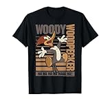 Woody Woodpecker Ha Ha Ha Jumping Poster Maglietta