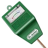 Dr.Meter Misuratore Umidità Terreno del Suolo, Sensore Umidità Terreno Tester del Suolo Acqua Monitor Misuratore Piante Igrometro per Giardinaggio, Agricoltura, Piante (Nessuna Batteria Necessaria)