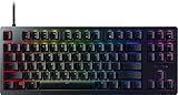 Razer Huntsman Tournament Edition (Interruttore Rosso) - Tastiera da Gioco Senza Dieci Tasti (Tasti Ottico- Lineari, Copri Tasti PBT, cavo USB-C staccabile) Intl. Layout USA (ISO) | Nero