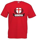 Settantallora - T-Shirt Maglietta J1480 Ultras Genoa Taglia XL